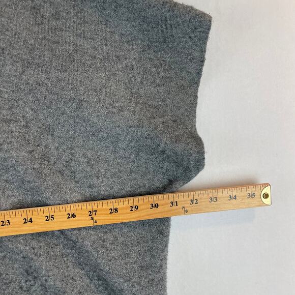 Zara Knitwear Fancy Winter Collection Gray Poncho Kid's 11-12 Yr EUC - Picture 5 of 8